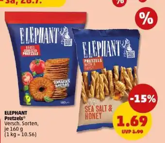 PENNY ELEPHANT Pretzels Angebot