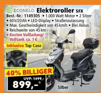 Norma Elektroroller SFX Angebot