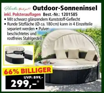 Norma Outdoor-Sonneninsel Angebot