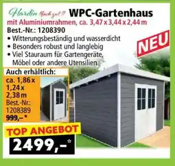 Norma WPC-Gartenhaus Angebot