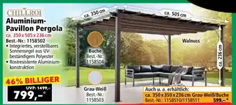 Norma Aluminium-Pavillon Pergola Angebot