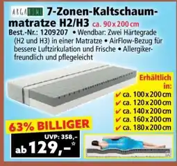 Norma 7-Zonen-Kaltschaummatratze H2/H3 Angebot