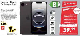 MEDIMAX Apple iPhone 16e (128GB) Angebot