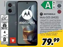 MEDIMAX MOTOROLA Moto G05 (64GB) Angebot