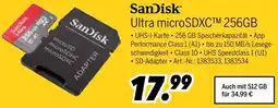 MEDIMAX SanDisk Ultra microSDXC 256GB Angebot