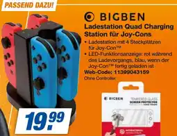 expert Techno Land BIGBEN Ladestation Quad Charging Station für Joy-Cons Angebot