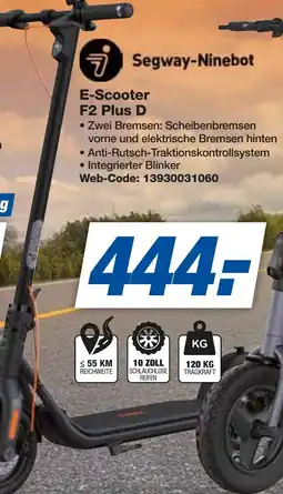 expert Techno Land Segway-Ninebot E-Scooter F2 Plus D Angebot