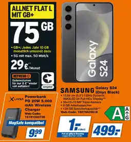 expert Techno Land SAMSUNG Galaxy S24 (Onyx Black) Angebot