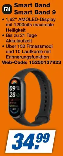 expert Techno Land Redmi Smart Band 9 Angebot