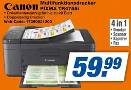 expert Techno Land Canon Multifunktionsdrucker PIXMA TR4755i Angebot