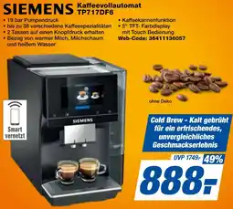 expert Techno Land SIEMENS Kaffeevollautomat TP717DF6 Angebot