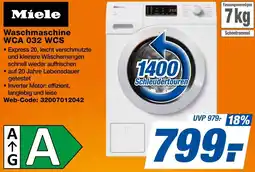 expert Techno Land Miele Waschmaschine WCA 032 WCS Angebot