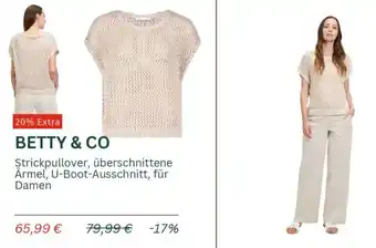 Galeria BETTY & CO Strickpullover Angebot