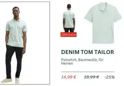 Galeria DENIM TOM TAILOR Poloshirt Angebot