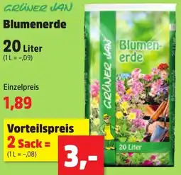 Thomas Philipps GRÜNER JAN Blumenerde Angebot