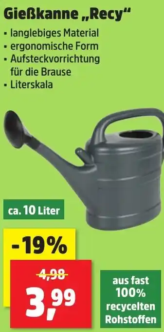 Thomas Philipps Gießkanne ,,Recy" Angebot