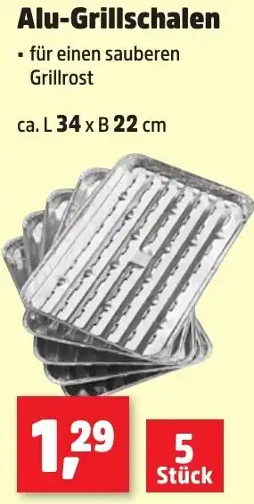 Thomas Philipps Alu-Grillschalen Angebot