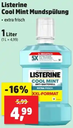 Thomas Philipps Listerine Cool Mint Mundspülung Angebot