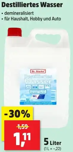 Thomas Philipps Dr. Starke Destilliertes Wasser Angebot