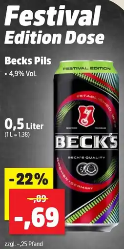 Thomas Philipps Becks Pils Angebot