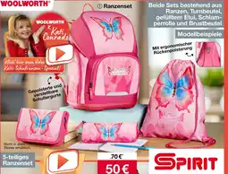 Woolworth Spirit ranzenset Angebot