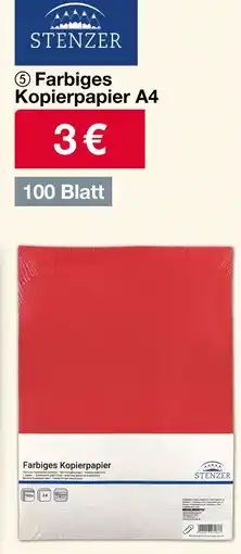 Woolworth Stenzer farbiges kopierpapier a4 Angebot