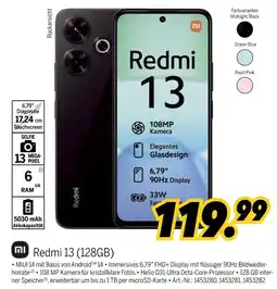 MEDIMAX Mi redmi 13 (128gb) Angebot
