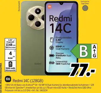 MEDIMAX Mi redmi 14c (128gb) Angebot