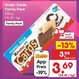 Netto Marken-Discount Kinder cards kinder cards Angebot