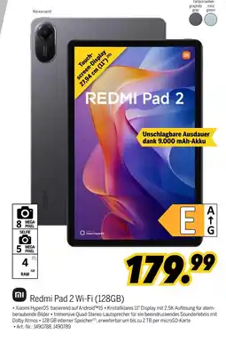 MEDIMAX Xiaomi redmi pad 2 wi-fi (128gb) Angebot