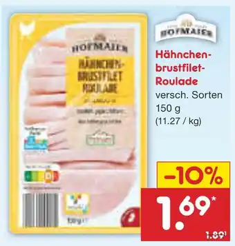 Netto Marken-Discount Hofmaier hähnchenbrustfilet-roulade Angebot