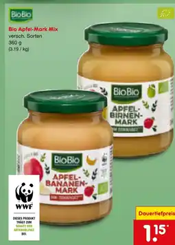 Netto Marken-Discount Biobio bio apfel-mark mix Angebot