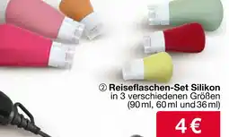 Woolworth Reiseflaschen-set silikon Angebot