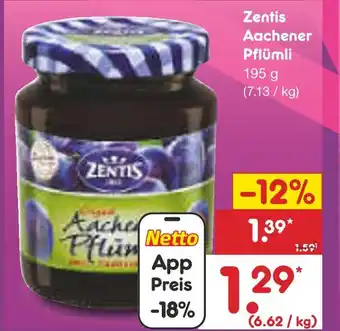 Netto Marken-Discount Zentis aachener pflümli Angebot