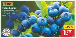 Netto Marken-Discount Heimat heidelbeeren Angebot