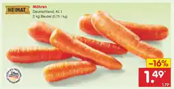 Netto Marken-Discount Heimat möhren Angebot