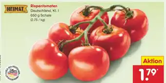 Netto Marken-Discount Heimat rispentomaten Angebot