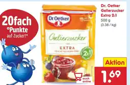 Netto Marken-Discount Dr. oetker gelierzucker extra 2:1 Angebot