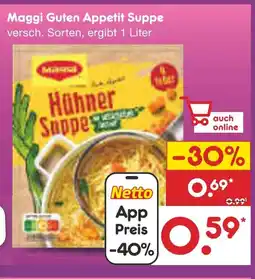 Netto Marken-Discount Maggi guten appetit suppe Angebot