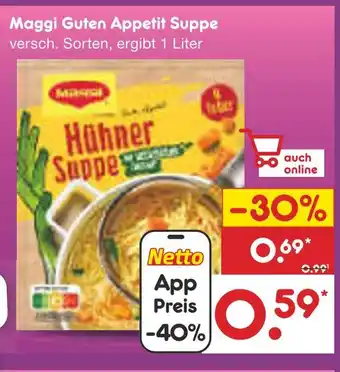 Netto Marken-Discount Maggi guten appetit suppe Angebot