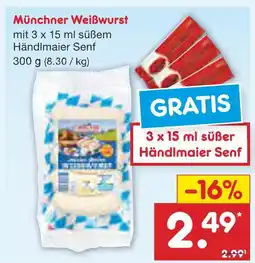 Netto Marken-Discount Münchner weißwurst Angebot