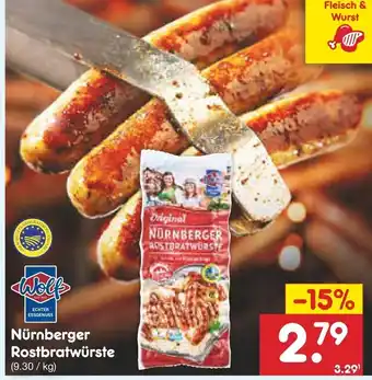Netto Marken-Discount Wolf nürnberger rostbratwürste Angebot