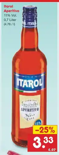 Netto Marken-Discount Itarol aperitivo Angebot
