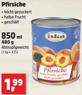 Thomas Philipps iska Pfirsiche Angebot