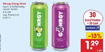 Netto Marken-Discount Gönrgy energy drink Angebot