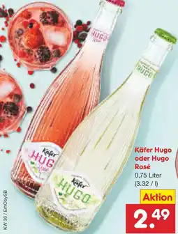 Netto Marken-Discount Käfer hugo oder hugo rosé Angebot