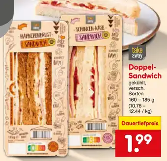 Netto Marken-Discount Hähnchenbrust sandwich Angebot