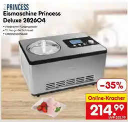 Netto Marken-Discount Princess eismaschine princess deluxe 282604 Angebot