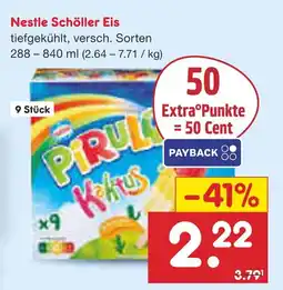 Netto Marken-Discount Nestle schöller pirulo kaktus eis Angebot