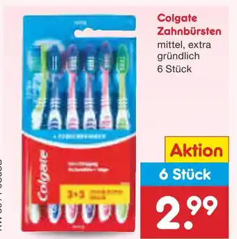 Netto Marken-Discount Colgate zahnbürsten Angebot